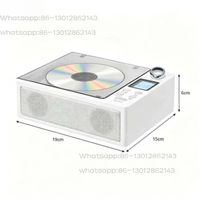 New CD player retro gift English Bluetooth audio album CD CD player radio all-in-one machine