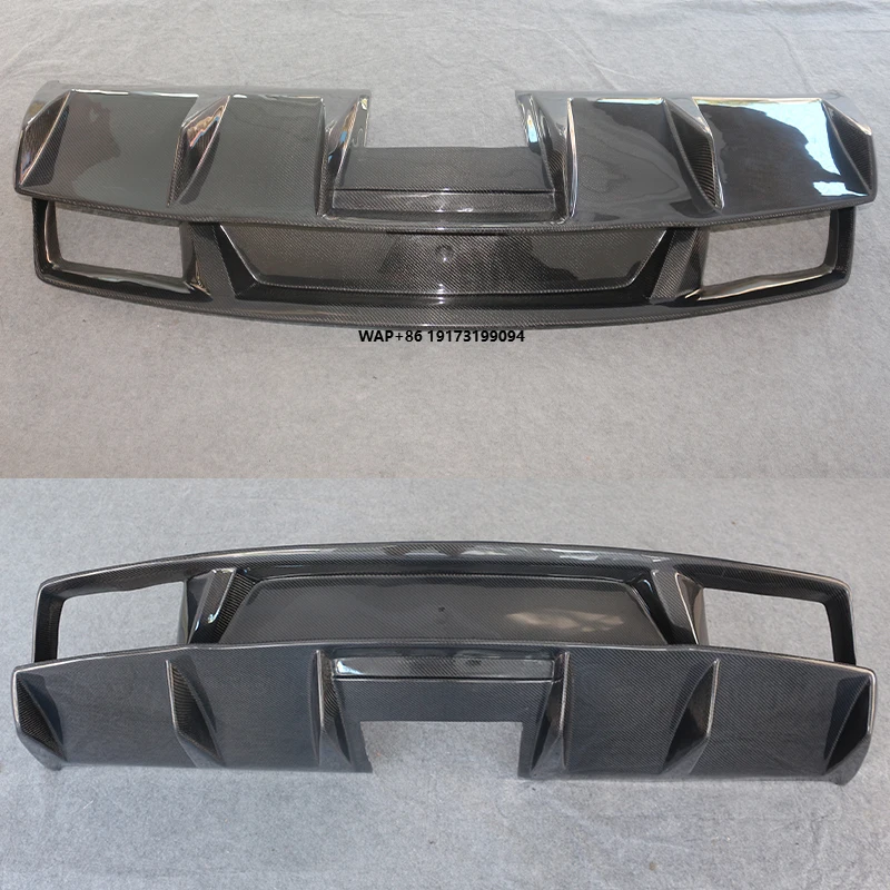 

Gallardo 2008-2013 Car Modification Upgrade Wet Carbon Fiber Rear Lip Suitable for Gallardo LP550 560 570