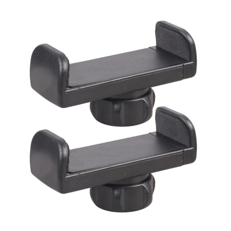 2er-Pack 17-mm-Handyhalterungsclip mit Kugelgelenk, verstellbar, für Smartphones 4,5 7 Zoll, Ersatz verschiedener Halterungen – Detail 1