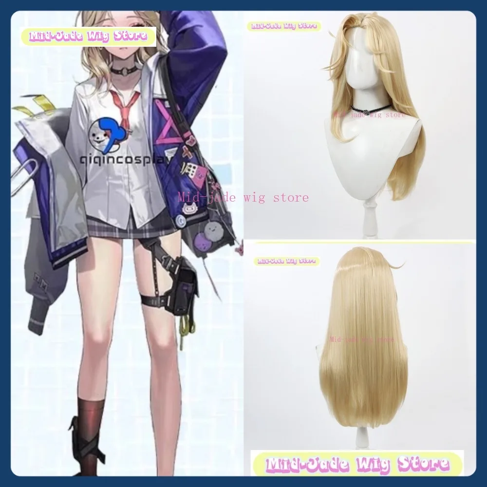 

Mid-jade Wig Store Goddess Of Victory: Nikke Ein Cosplay Wig Anime Game Role Playing Synthetic Hair Halloween Party
