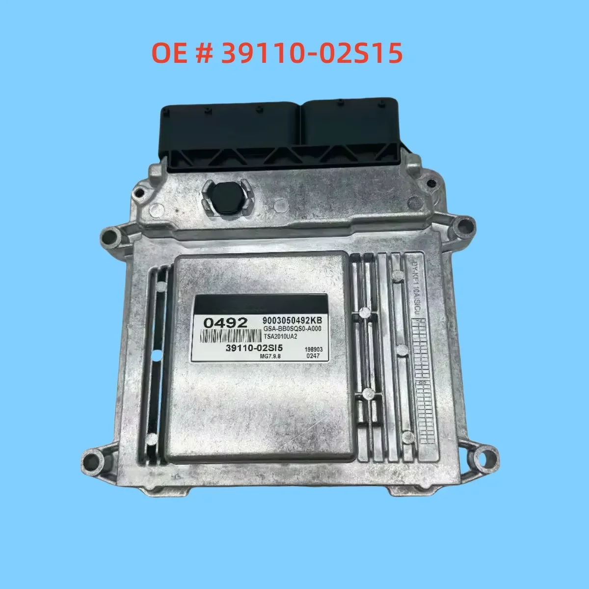 High quality Brand New 39110-02SI5 MG7.9.8 Bumper Crop Engine ECU  Electronic Control Unit for HYUNDAI
