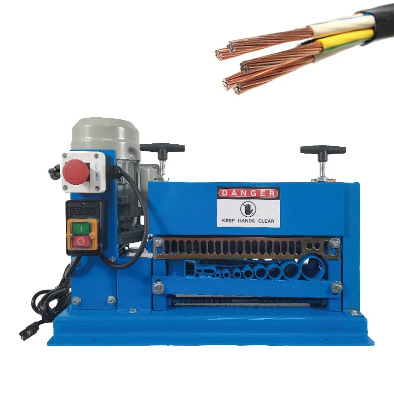 

Full Automatic Miracle Wire Stripper Machine Electrical Scrap Copper Wire Tool Recycling Small Waste Cable Stripping Machine