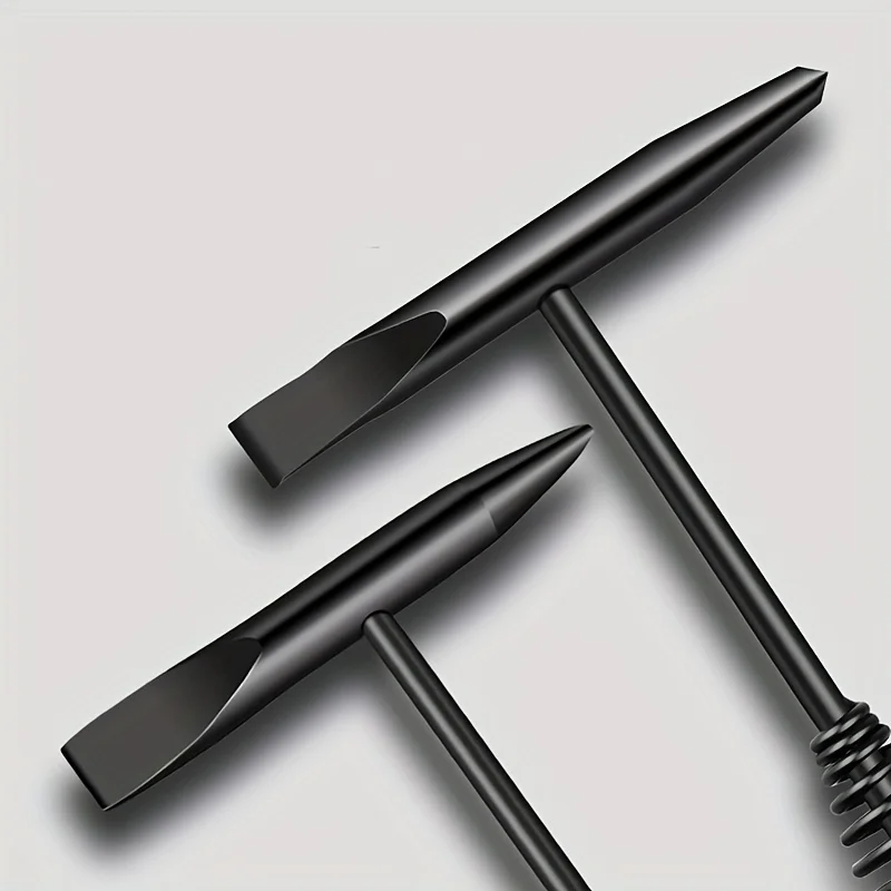 

Derusting Welding Slag Hammer Spring Handle Welding Hammer Remove Tools Slag Cleaning Tool Electric Weld Tool Glass Breaking