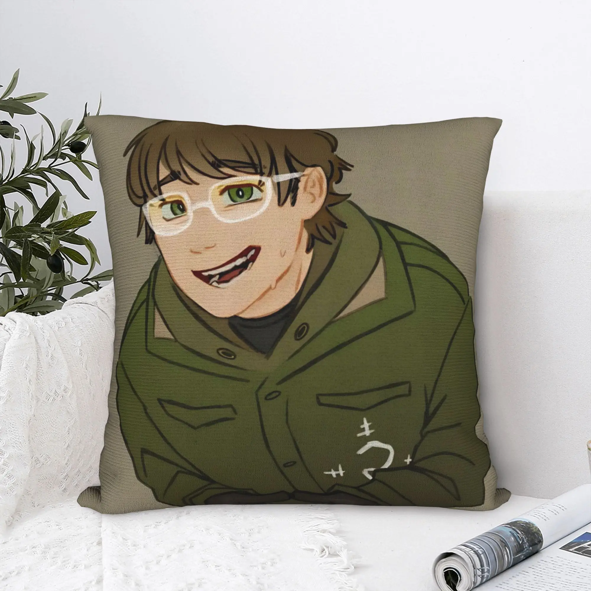 Paul Dano Riddler Square Pillow Covers Polyester Sofa Bat Man Cushion Cover Funny Decorative Pillow Cover 45*45