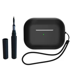 For AirPods Pro Case Cover Cleaner Kit Soft Silicone Protective Case for Apple AirPod Pro 2nd/1st Generation Case Clean Pen