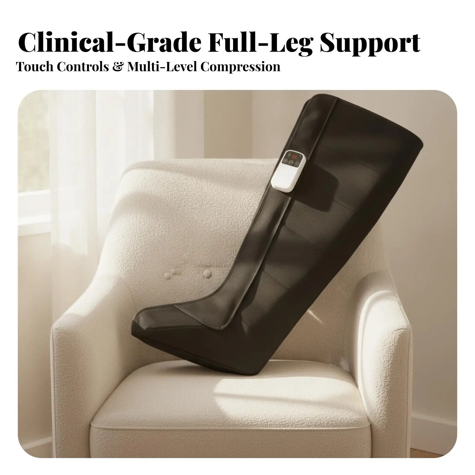 Massager Adjustable Intensity for at-Home Recovery Routine, Post-Work Relaxation