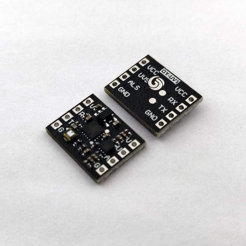 GY-UV1 serial port ultraviolet UV illuminance sensor voltage output generation ML8511 VEML6070 module