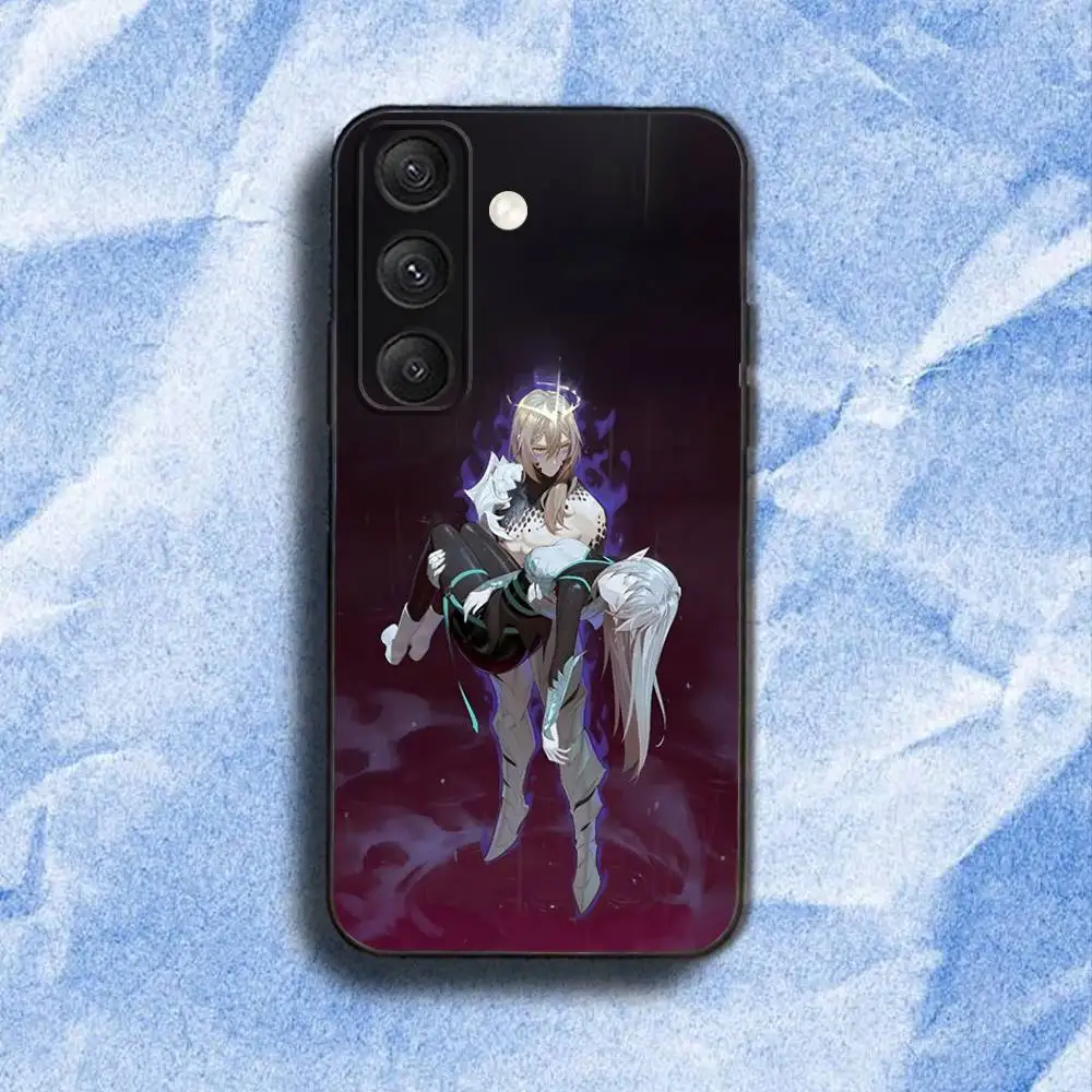 حافظة هاتف B-Beginning After End لهاتف Samsung S 25,24,23,22,30,21,10,9,Ultra,Plus,Lite,FE,4,5G حافظة ناعمة سوداء