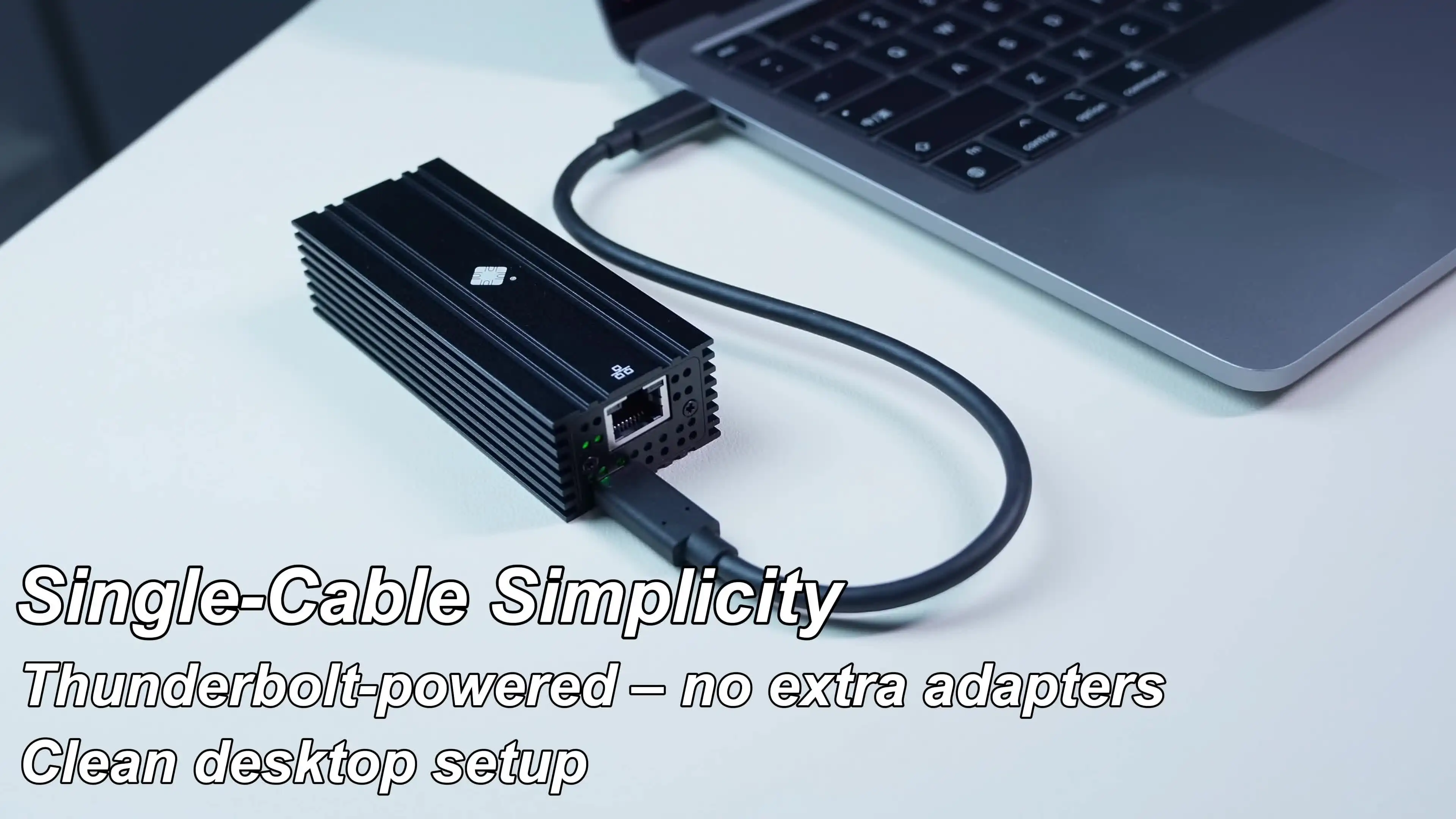 USB4 10G イーサネットアダプター Thunderbolt 3/4 RJ45