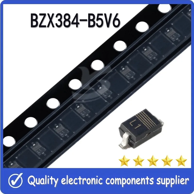 BZX384-B5V6 Original NEW CHIP MCU Electronics stm 32 ESP 8266 sensor dc-dc Power Quality in stock