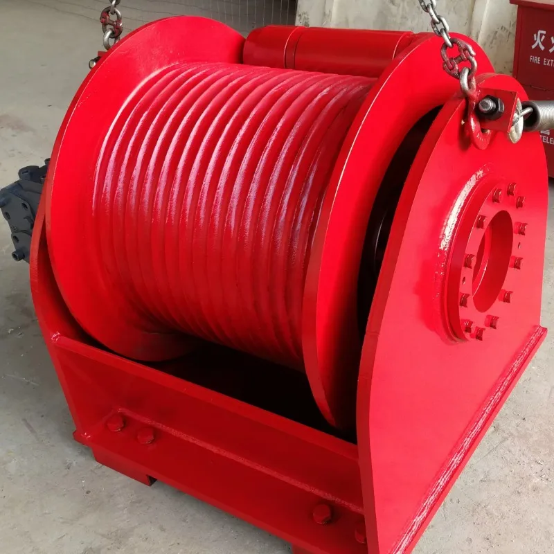 Rotary Rig Integral Wire Rope Winch Roller Manufacturer Reel