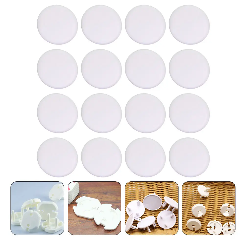 

20 шт. Защитные заглушки для розеток от детей, премиум-класса, предотвращают случайный удар током, для домашнего использования