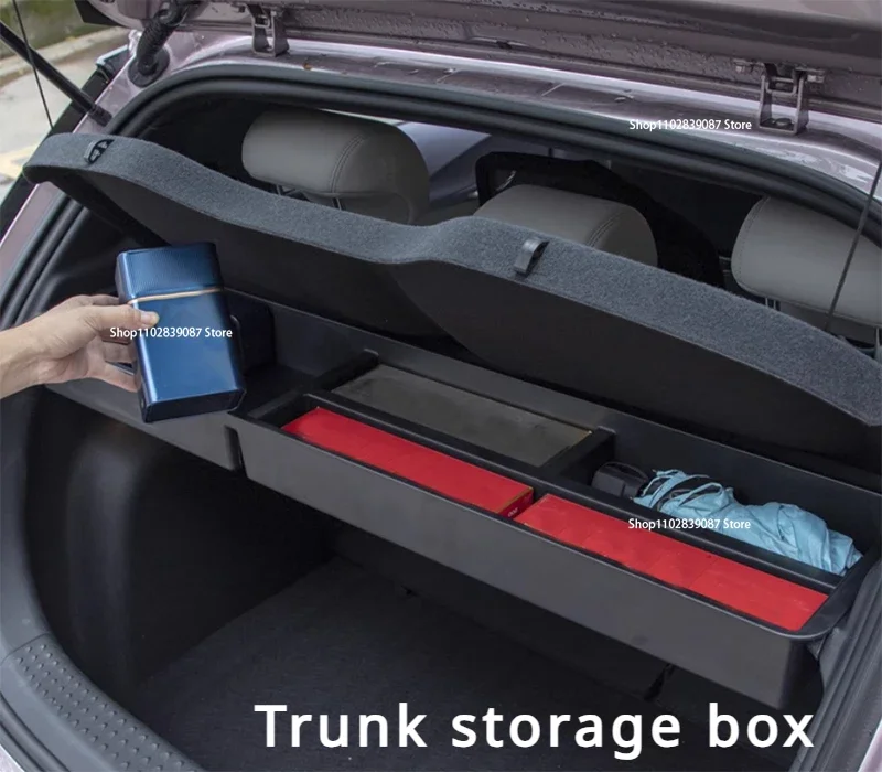 

Car Trunk Upper Partition Storage Box Suitable For BYD Dolphin Storage Glove Box Quality Interior Modification Parts accessories