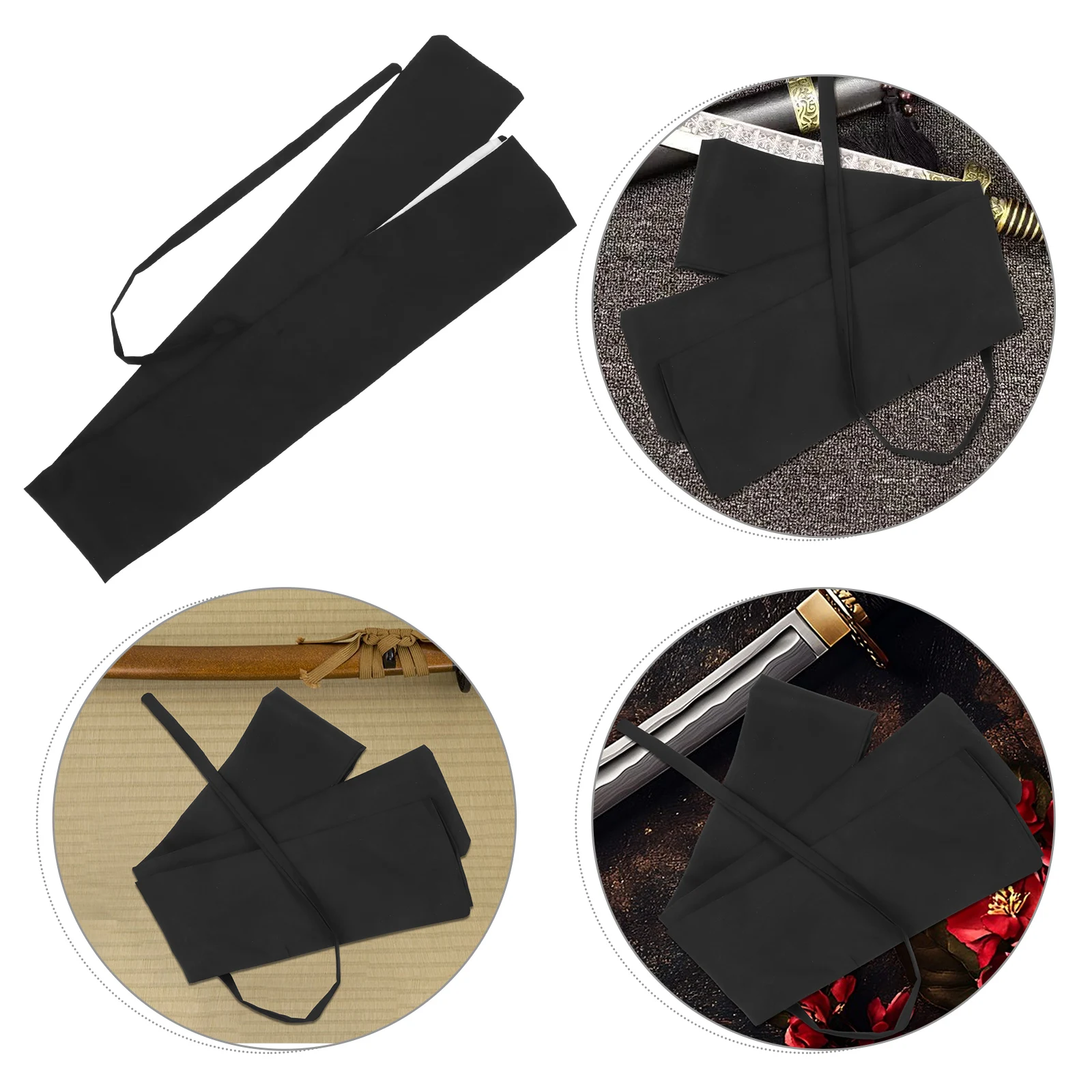 

Martial Arts Sword Bag 135cm Black Durable Oxford Carry Case Storage Travel Holder Gift Packaging Bag