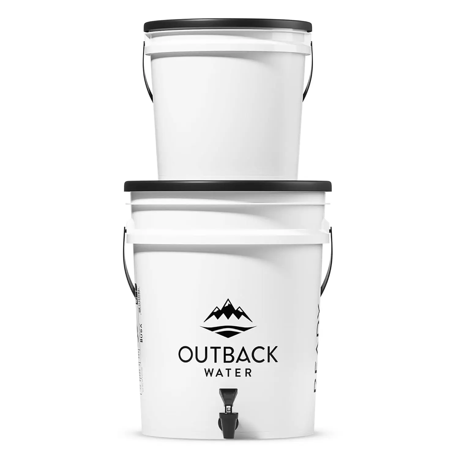 

Outback Emergency Water Filter System - Survival Portable Gravity Powered Water Purification, Purify up to 24 Gallons of Potable