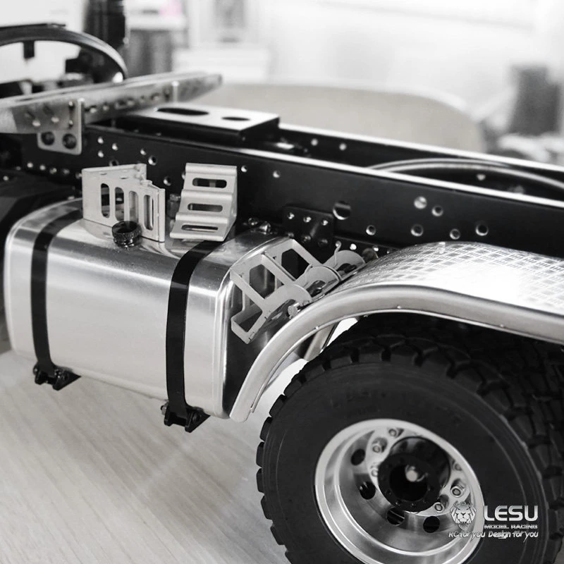 RC 1/14 LESU Metal Wheel Anti-Slip Stopper for Tamiya Hydraulic Excavator Loader Dump Truck for VOLVO Trailer Tipper DIY Parts