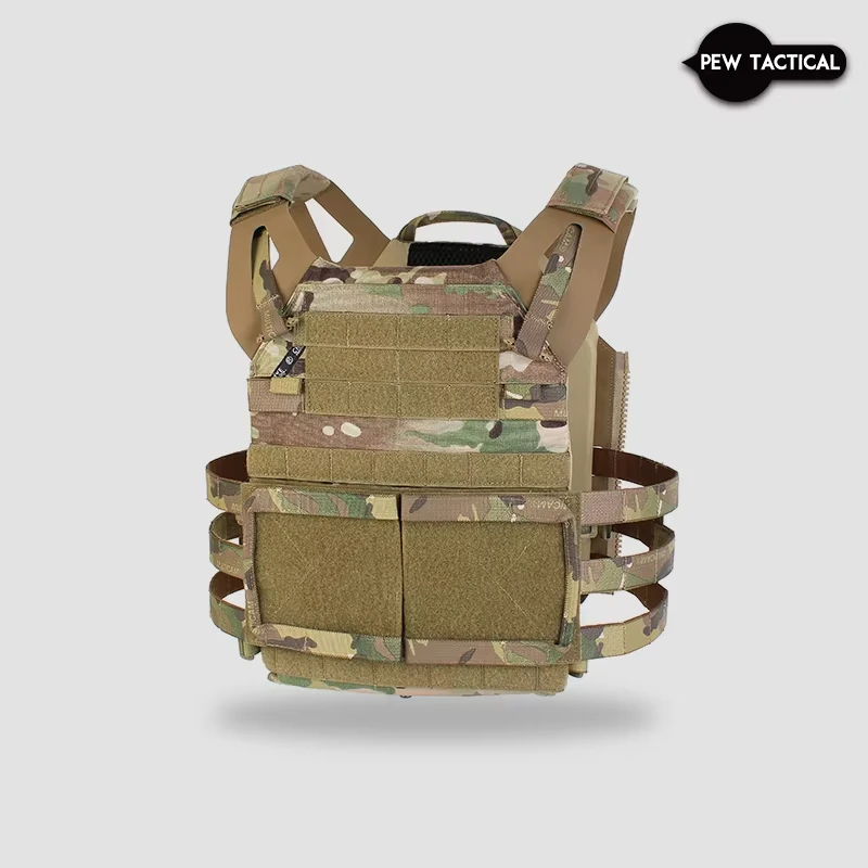 AUTHENTIC MATERIAL PEW TACTICAL CP STYLE JUMPABLE PLATE CARRIER JPC 2.0 Airsoft Light Weight Amor Plate