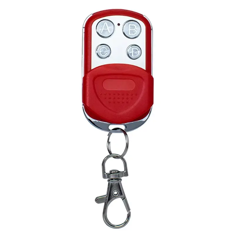

ABJF-Universal 433Mhz Garage Door Remote Control Four-Button Code Copying Function For Gate Barrier Roller Doors