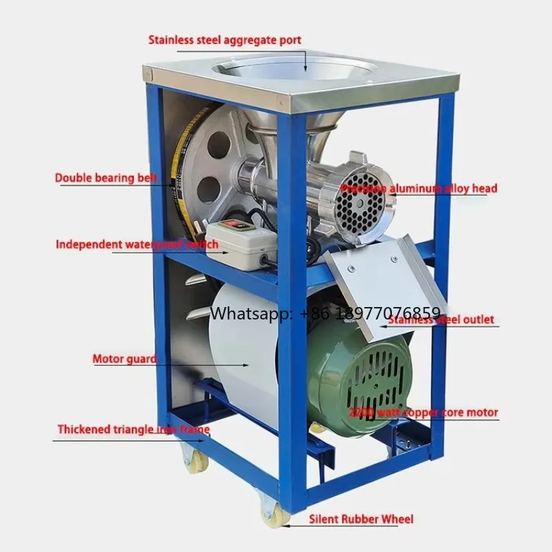 Lifa Industrial Meat Grinder/ Mangler/ Meat Mincer/ Screw Meat Grinder Mincing Machine