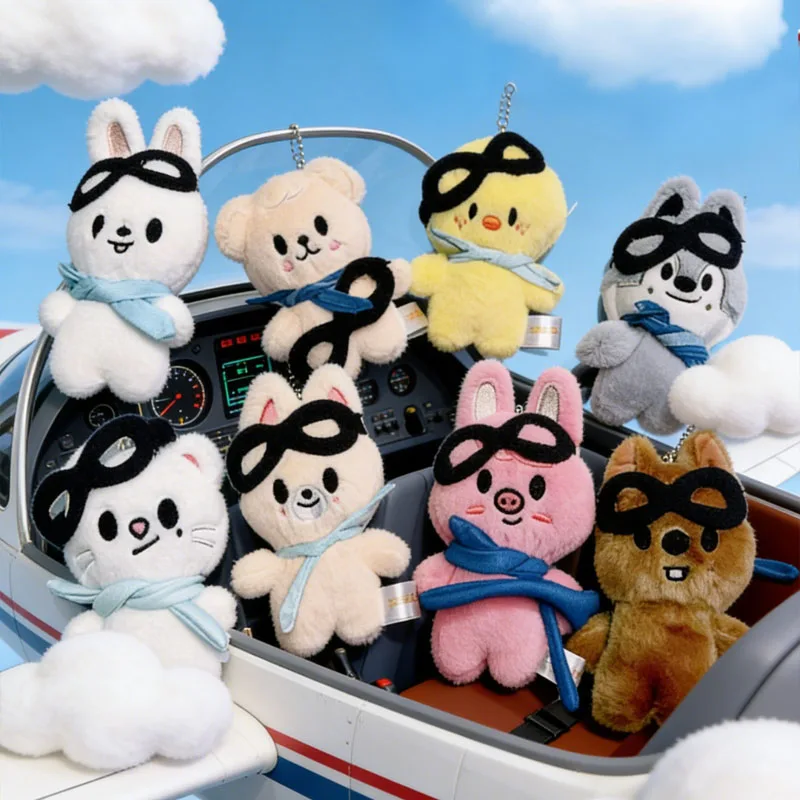 

Stray Kids merchandise, SKZOO pilot doll, PILOT5 FM venue, Li Longfu, KOPO fan essential keychain gift