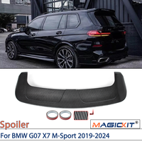 Rear Trunk Spoiler Roof For BMW G07 X7 M-Sport 2019-2024 Carbon Fiber Look Car Accessories