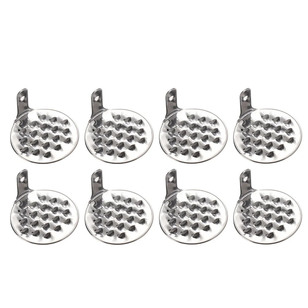 

8Pcs Heavy Duty Liangpi Scraper Stainless Steel Food Making Tool for Bean Jelly and Noodle Processing Kitchen Utensil