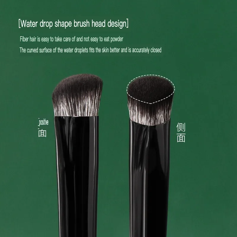 

Anti-aging M15 Waterdrop Concealer Brush, Fingertip Concealer Brush, Tear Trough Dark Circles Portable Travel Concealer Brush