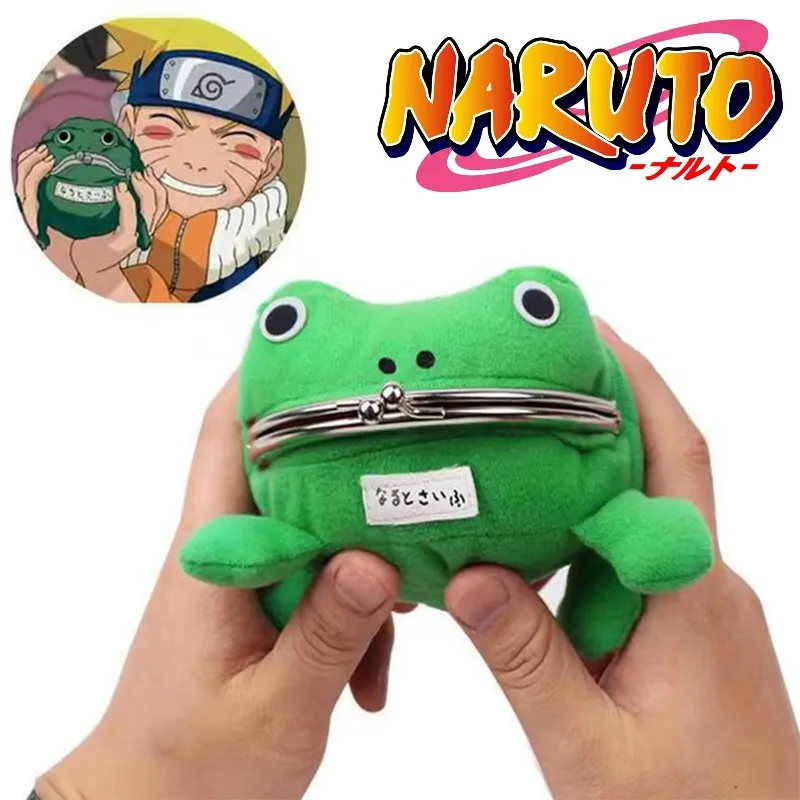 Carteira Bandai Naruto Rana, Anime Japonês, Linda Carteira de Cosplay Ninja, Porta-moedas Pequeno, Bolsa Porta-cartões
