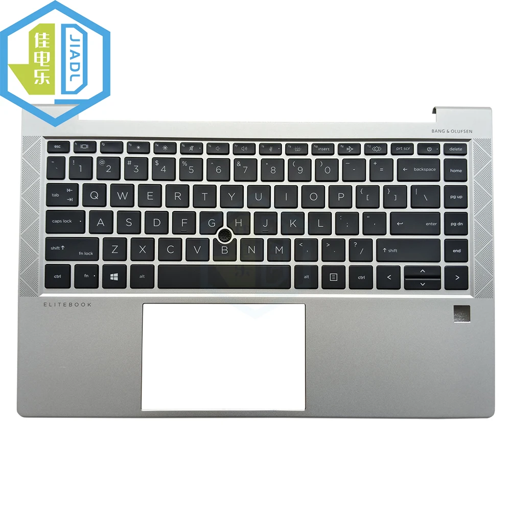 US English Palmrest with Keyboard For HP EliteBook 840 745 845 G7 G8 English backlit point keyboards Genuine