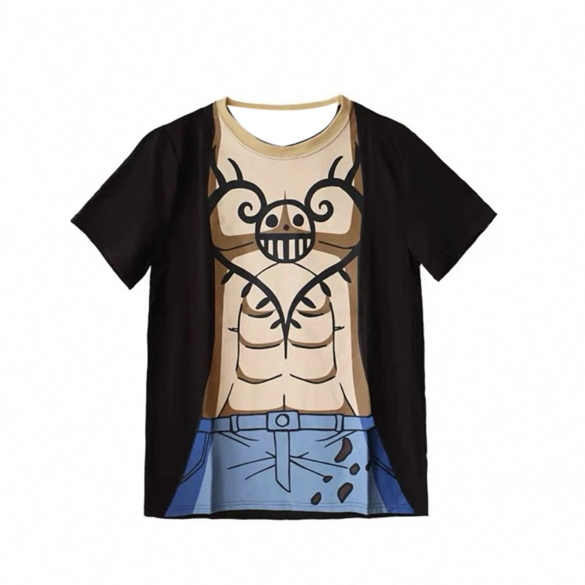 

Новая летняя креативная одежда для косплея персонажа Зоро, дышащие повседневные футболки с индивидуальным принтом для мужчин и женщин