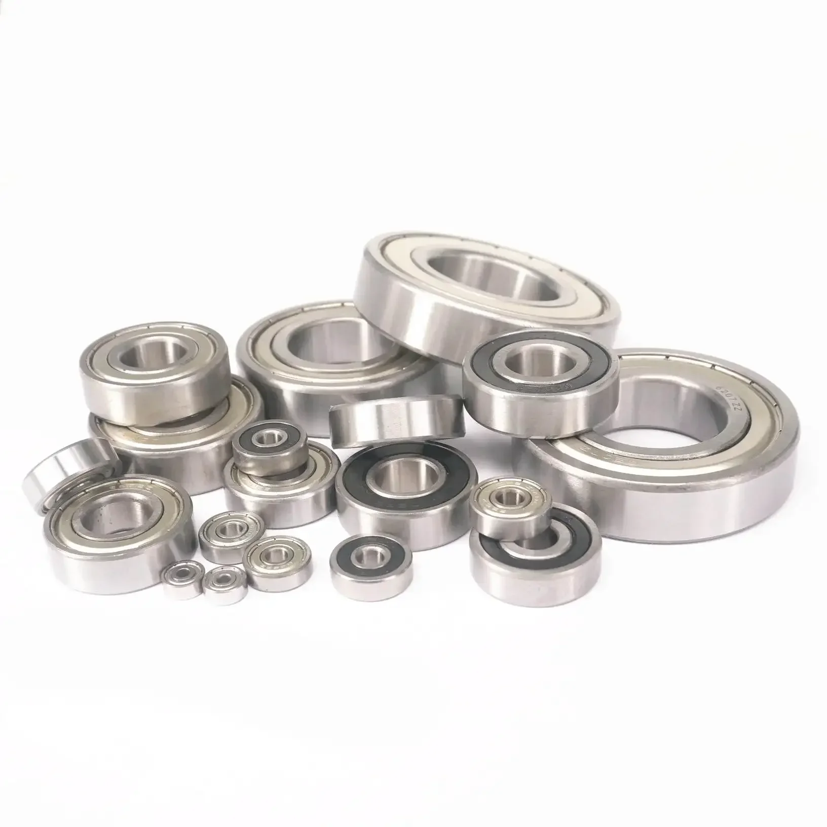 I.D 5-50mm ABEC1 Shielded Deep Groove Bearings 625 626 627 628 629 6200 6201 6202 6203 6204 6205 6206 6207 6208 6209 6210 ZZ/2RS