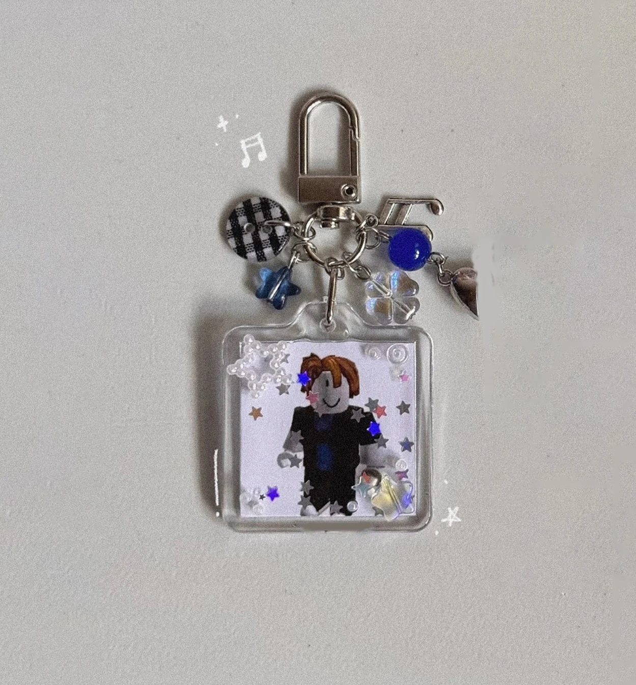 سلسلة مفاتيح روبلوكس مصنوعة يدويًا #2