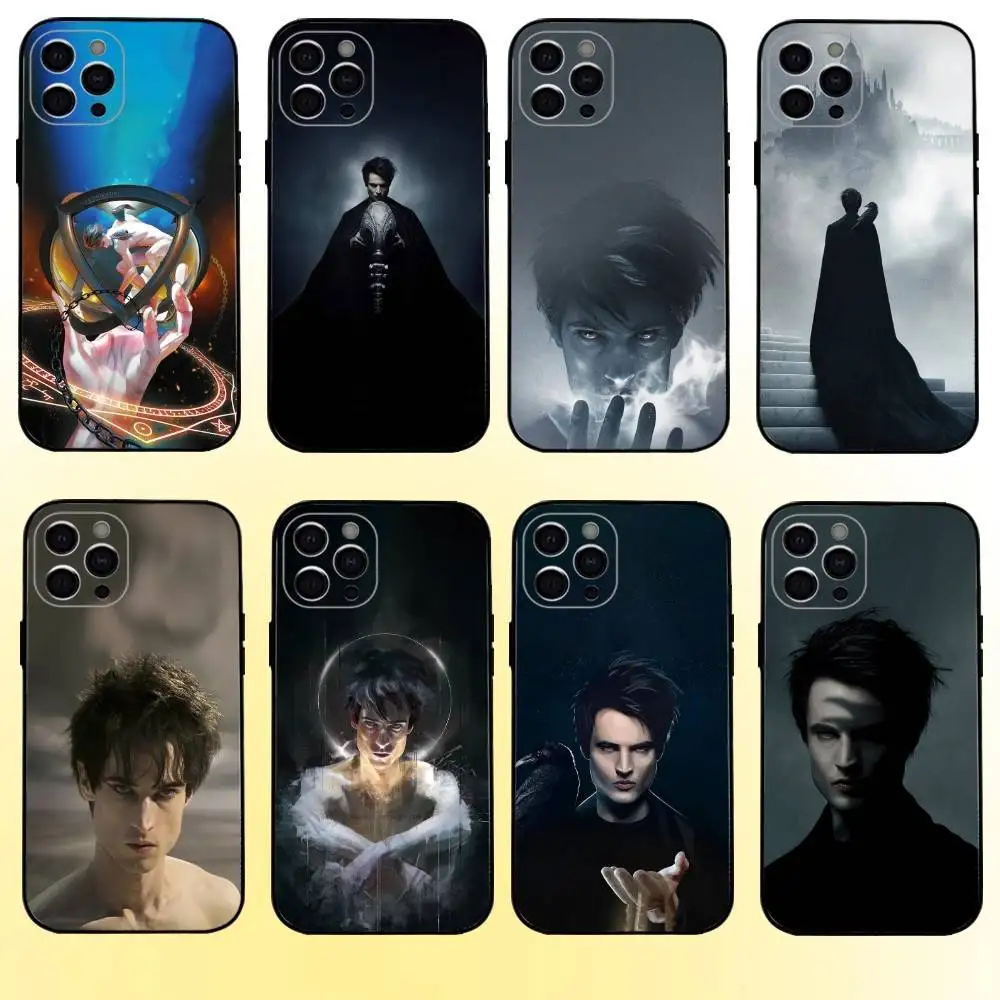 

S-Sandman Season 2 Phone Case For iPhone17,16,15,14,13,12,11 Plus,Pro Max Soft Black Cover
