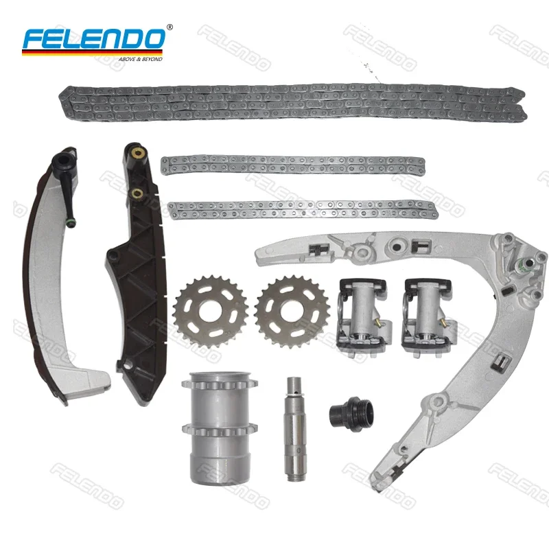 

FELENDO комплекты цепей синхронизации Complete 4174187 4462683 4160971 для Range Rover Vogue 2003-2005 L322 LR3 4,4 V8 набор синхронизации