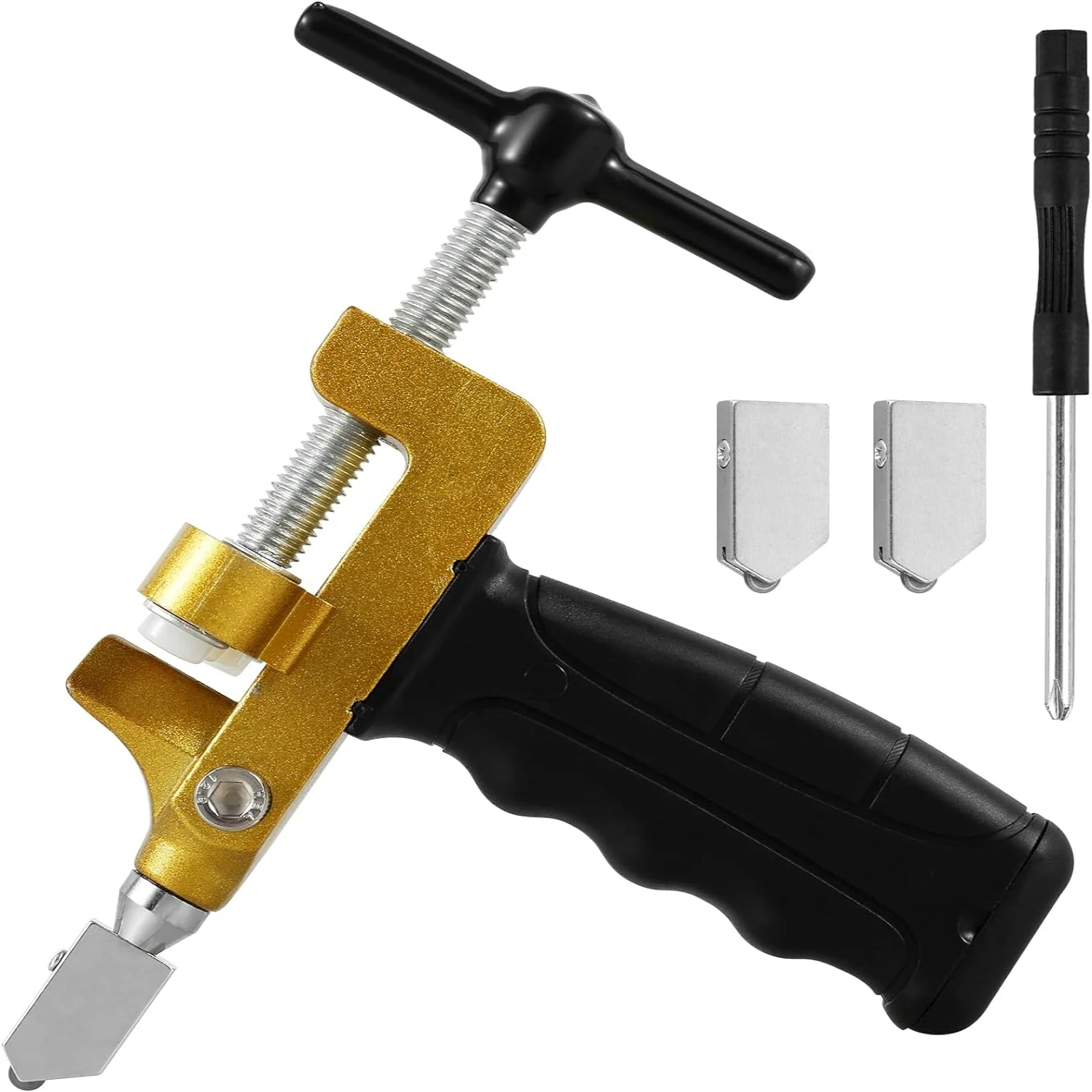 Effortless, Lightweight, and Portable Glass Cutter for DIY Enthusiasts and Professionals - Precision Designed with Sharp Tungste