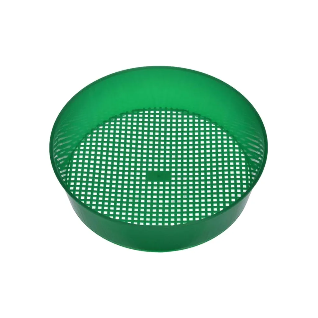 البلاستيك حديقة غربال حديقة المنزل أداة غرامة شبكة التربة غربال التعدين الرمال المغربل بوتينغ غربال لخاردة حجر التربة النباتية #2