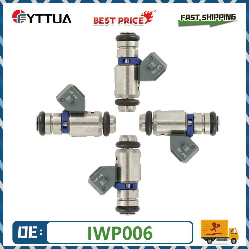4 peças injetor de combustível IWP006 IWP-006 IWP 006 para CITROEN SAXO PEUGEOT 106 FIAT BARCHETTA BRAVA MAREA PUNTO STILO 1995-2008