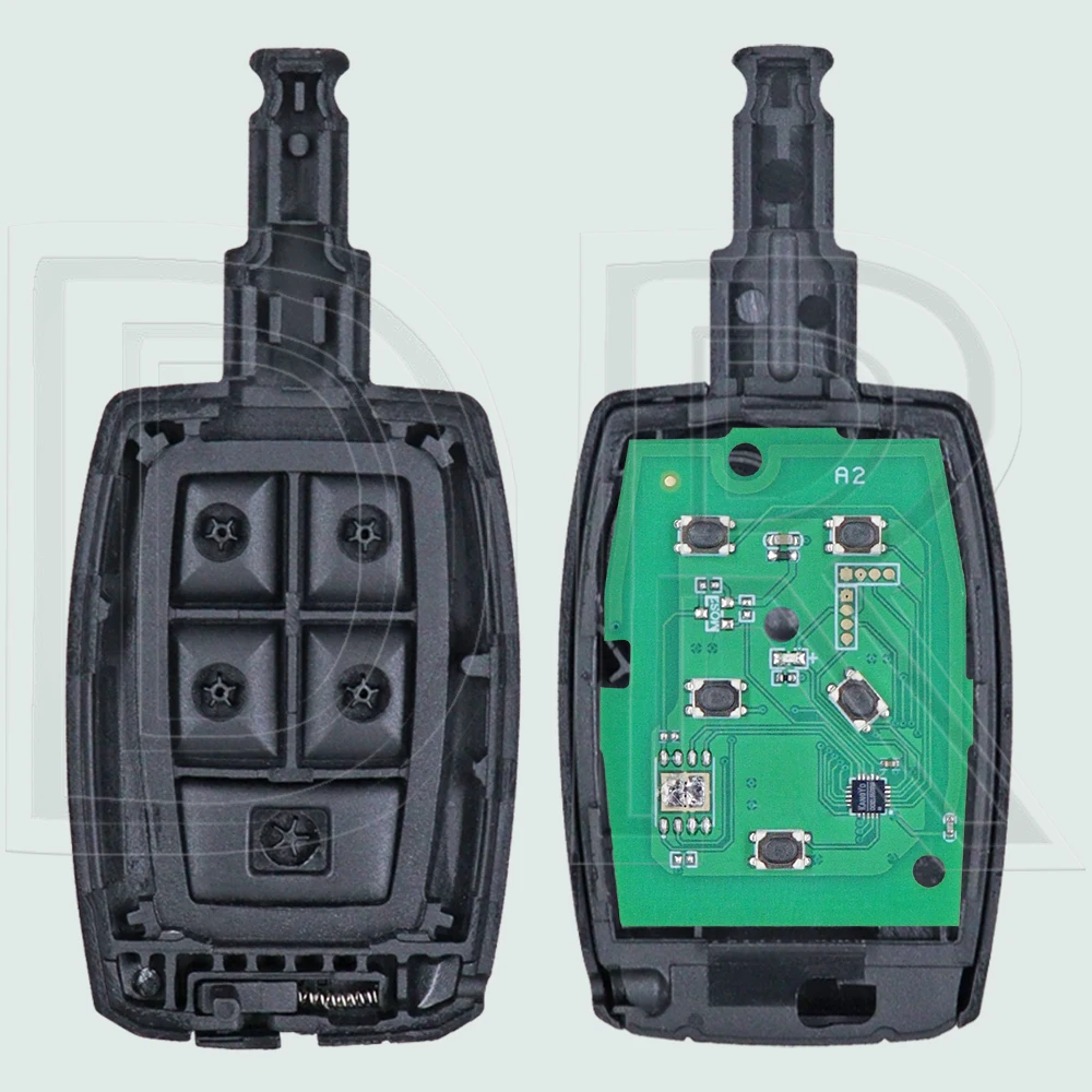 DR KR55WK49259 ID48 رقاقة 433-434FSK PFK 31300258 سيارة مفتاح تحكم عن بعد لفولفو C30 V40 S40 V50 D5 S60 C70 V70 XC90