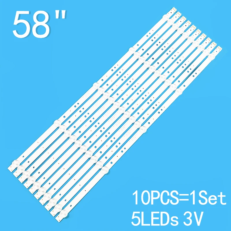 APT-LB17038-58G3-1.2 para TV de 58 pulgadas, lote de 10 unidades, Skyworth, 58G2A, 58G3, 58K5D, 58F55, 58G2A300, JL.D58051330-202AS-M, V580DJ4-MD1