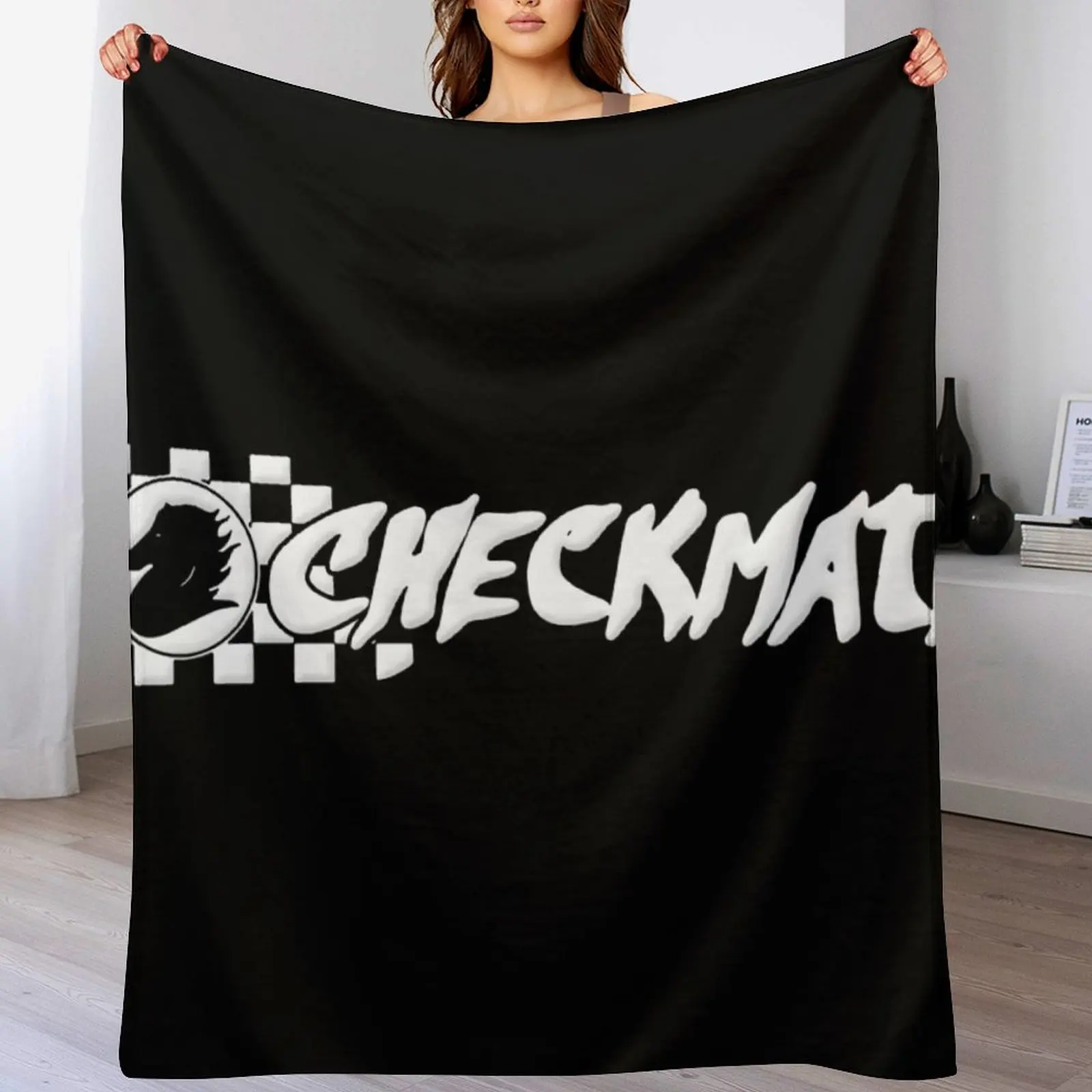 

Checkmate Boat Throw Blanket Easy Care Comfortable Blanket for Couch