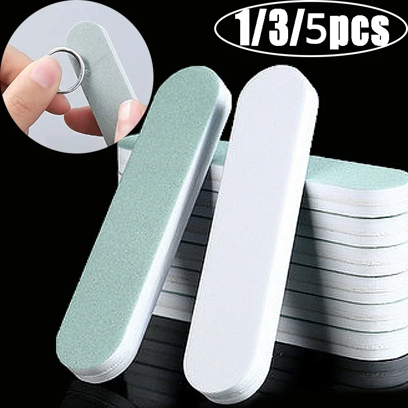 Silver Jewelry Polishing Strips 3PCS Double Sided Buffing File for Ring Bracelet Necklace Friction Finish Nail Care Tool Set