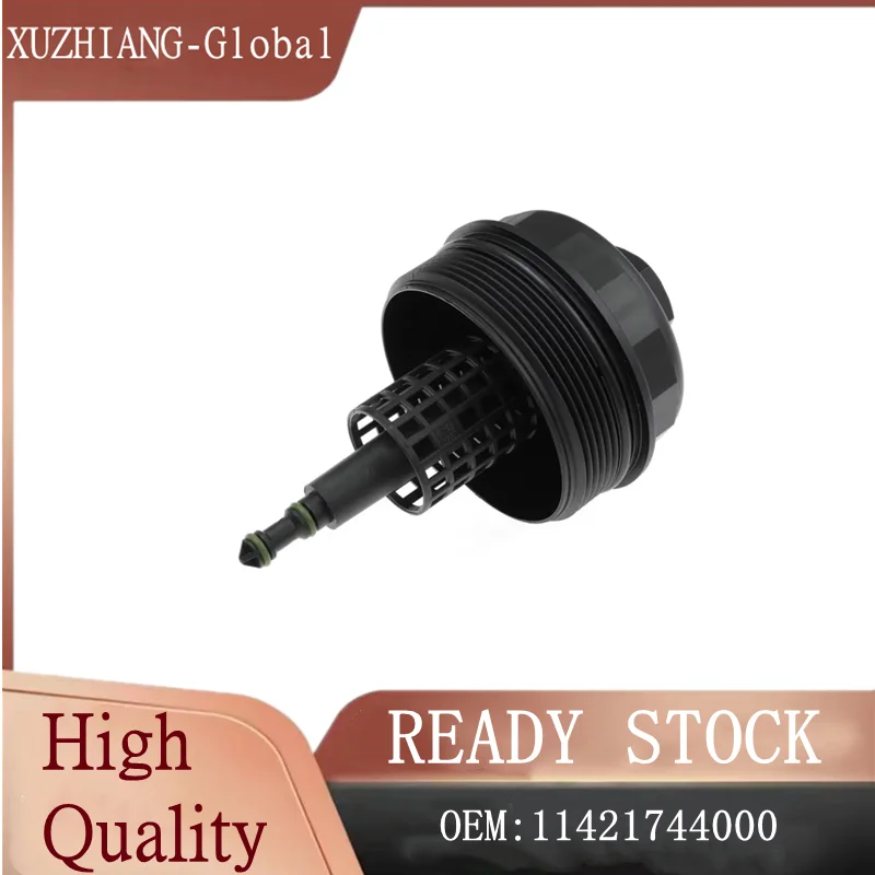 

11421744000 Engine Oil Filter Housing Cover Cap Car 11 42 1 744 000 For BMW E36 E39 E46 E53 E85 M54 OE 11421744000