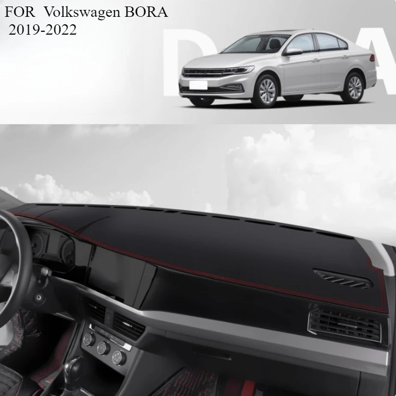 

FOR Volkswagen BORA 2019-2022 Car Dash Mat Dashmat Dashboard Mat Cover Sun Shade Dash Board Cover Carpet Accessories
