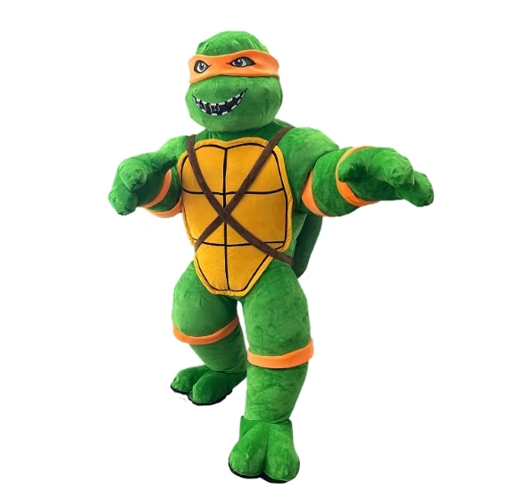 

2.2m Inflatable Turtles Mascot Costume Tortoise Cartoon Walking Doll Clothes Turtle Cosplay Stage Performance Outftis