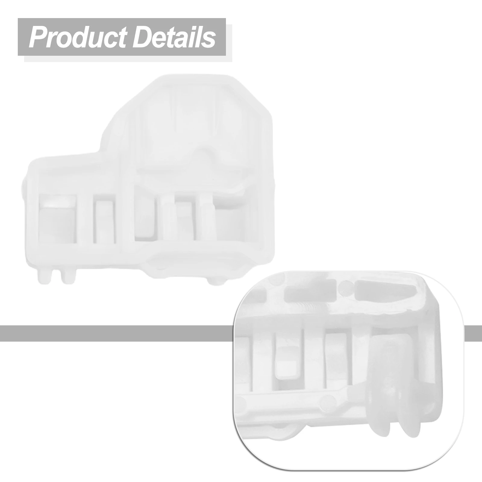 4PCS Right&left Repair Clips Window-Regulator Repair Kit Glass Holder Front Clamp For Passat (4- And 5-door Models)1996-2005