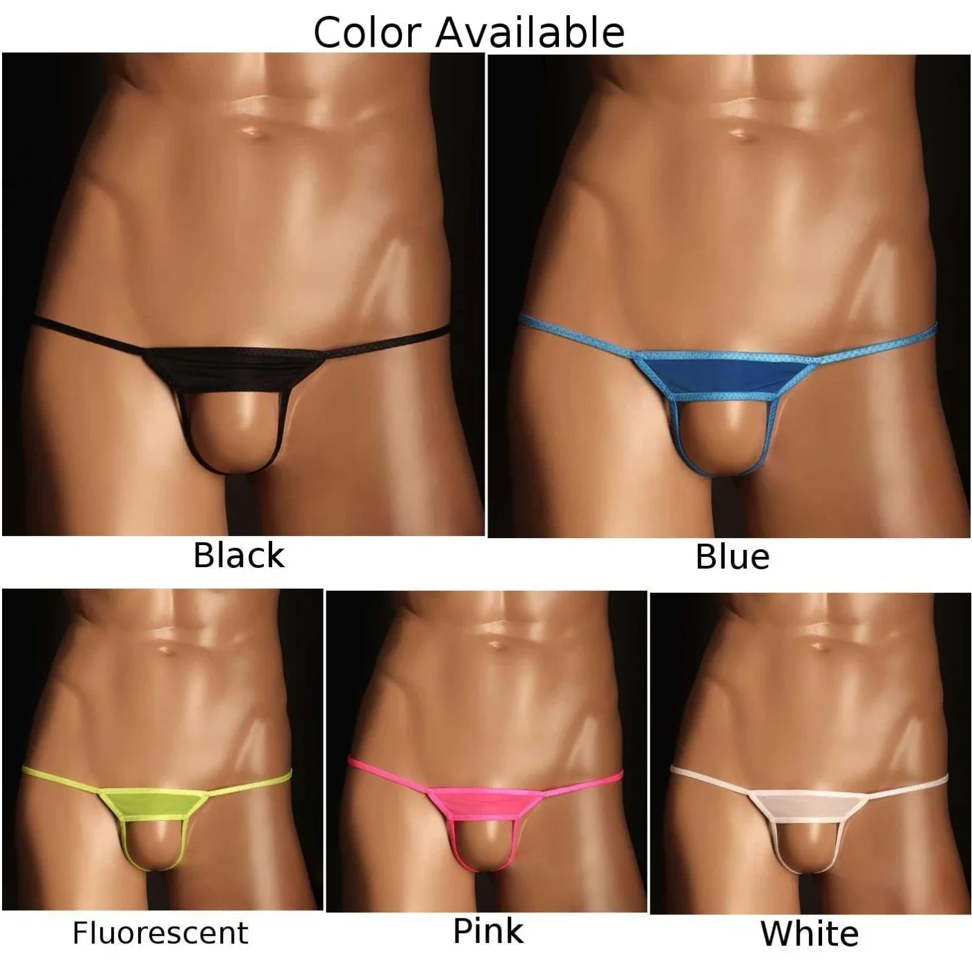 Pakaian dalam sutra es pria micrommini G-String Thong celana dalam selangkangan terbuka celana dalam terkena bokong celana dalam elastis Lingerie Erotis