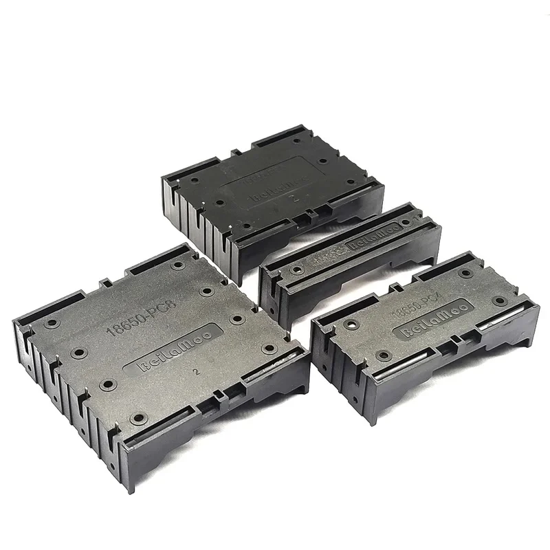 New DIY ABS 18650 Power Bank Cases 1X 2X 3X 4X 18650 Battery Holder Storage Box Case 1 2 3 4 Slot Batteries Container Hard Pin
