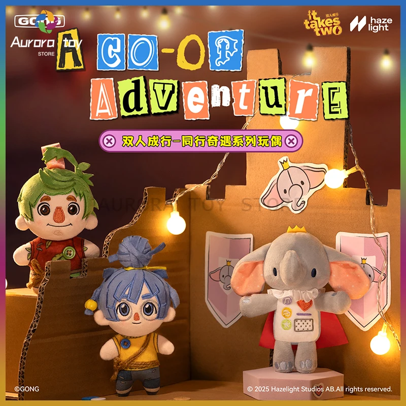 

Новая кукла GONG, двухрядная плюшевая кукла A Go Off Adventure, аниме-фигурки Kawaii Cody, коллекционные игрушки, орнамент, подарки на день рождения, индивидуальный заказ