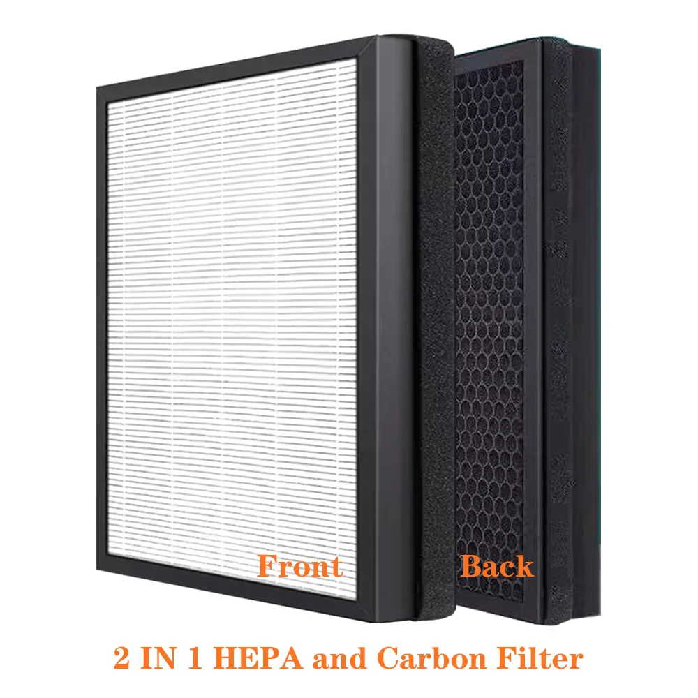 فلتر بديل لجهاز Samsung AC-J41ANUW AC-J41ANUW/HC لتنقية الهواء، فلتر متوافق مركب HEPA الكربوني