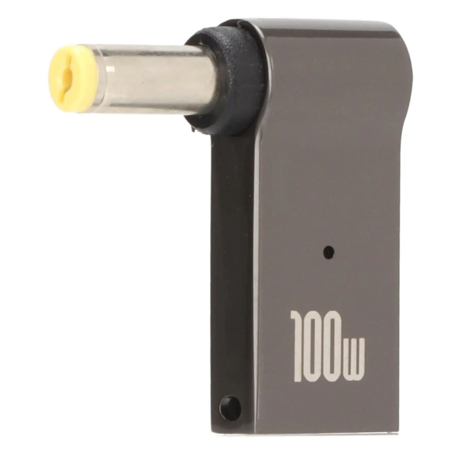 100W Type C Female to 5.5x1.7mm PD Adapter for Laptop Charging